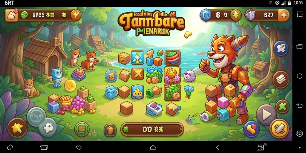Tampilan gameplay <strong>6RT</strong> dengan teka-teki yang menantang.