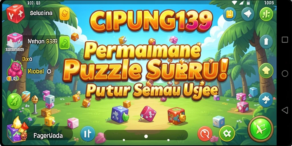 Tampilan gameplay Puzzle yang menantang dan memukau.