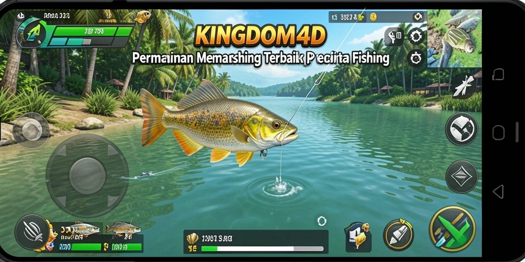 Tangkapan ikan yang menakjubkan dalam gameplay KINGDOM4D.