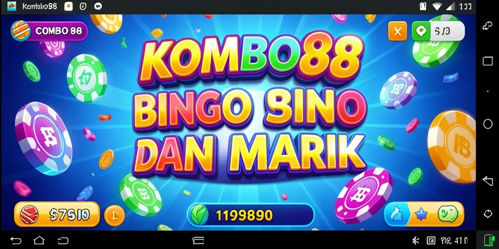 Tampilan gameplay seru di KOMBO88 saat bermain Bingo.