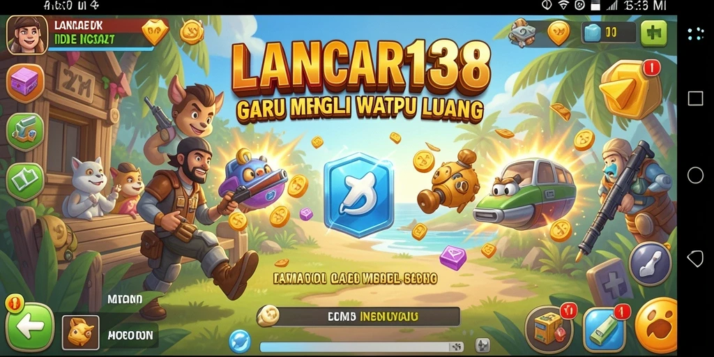 Tampilan gameplay yang menarik dari LANCAR138 dengan elemen Idle.