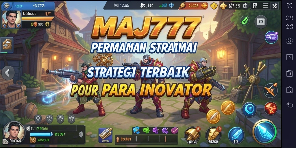Screenshot utama MAJ777 menampilkan aksi strategis dalam gameplay.