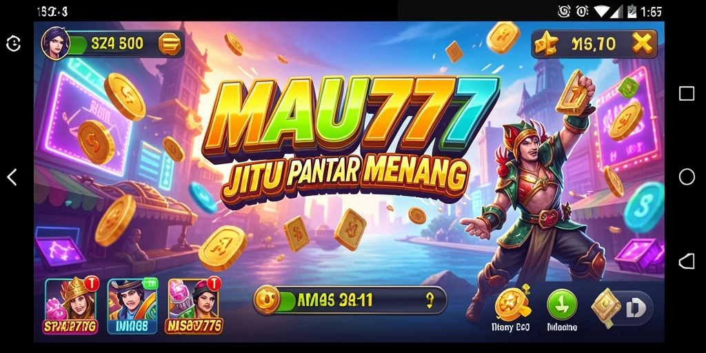 Screenshot gameplay MAU777 menunjukkan aksi strategi yang mendebarkan.