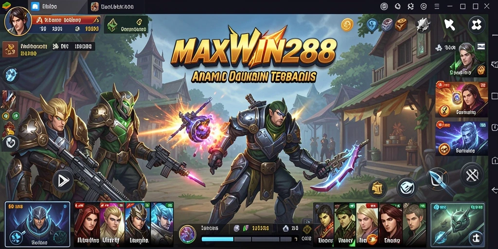 Tangkapan layar utama aplikasi MAXWIN288 menampilkan fitur-fitur Utility yang efektif.