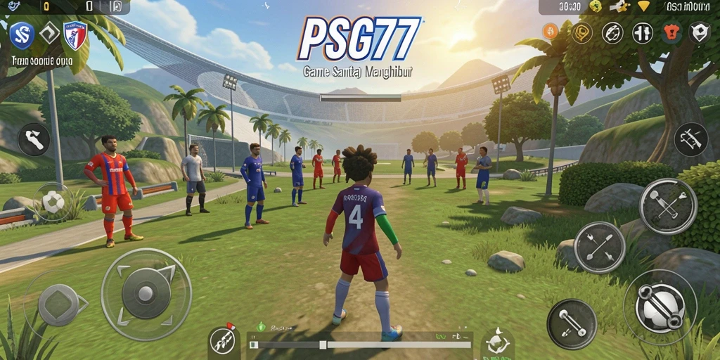 Tampilan gameplay seru dan menyenangkan di PSG77.