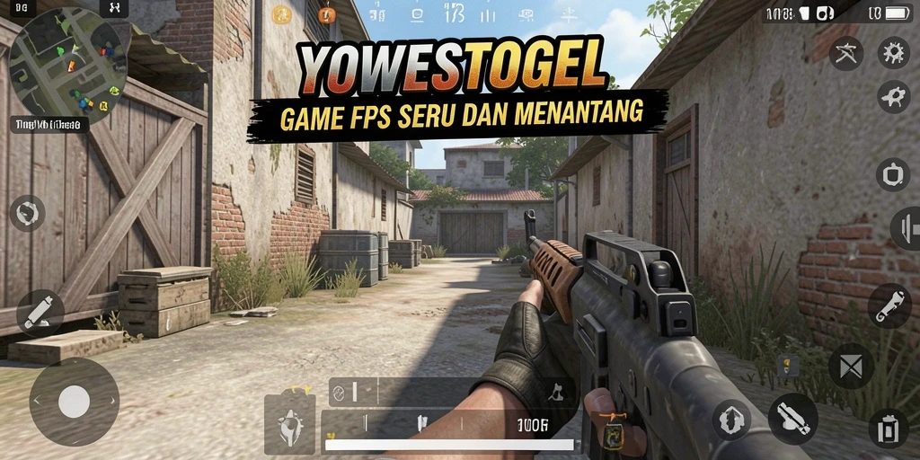 Tangkapan layar menunjukkan aksi gameplay YOWESTOGEL yang intens dan mendebarkan.